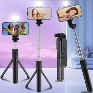 Selfie Stick with Light
